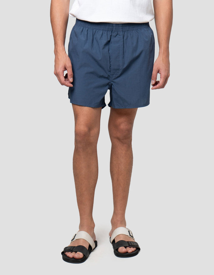 Suko Tenun Woven Solid Polos Celana Boxer Pria