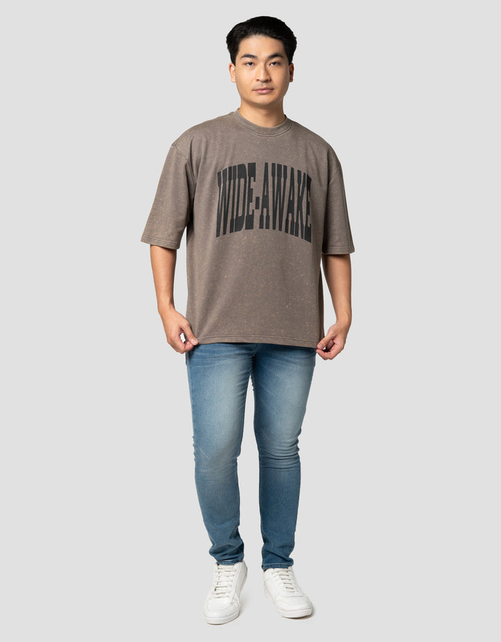 Nevada Washing - Wide Awake Kaos Oversize Pria