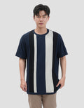Nevada Flat Knit Stripe - Style Kaos Pria