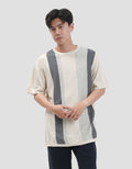 Nevada Flat Knit Stripe - Style Kaos Pria