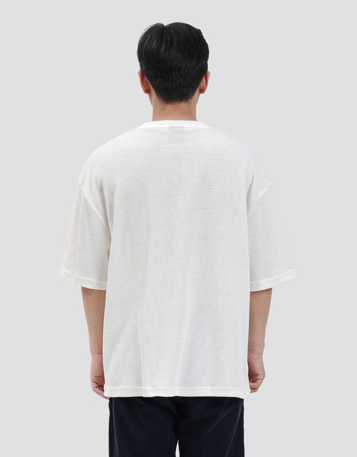 Nevada Textured - Workaholic Kaos Oversize Pria
