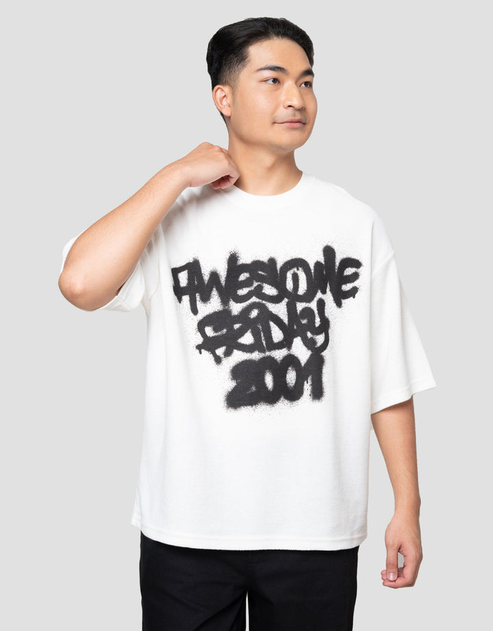 Nevada French Terry Kaos Oversize Pria