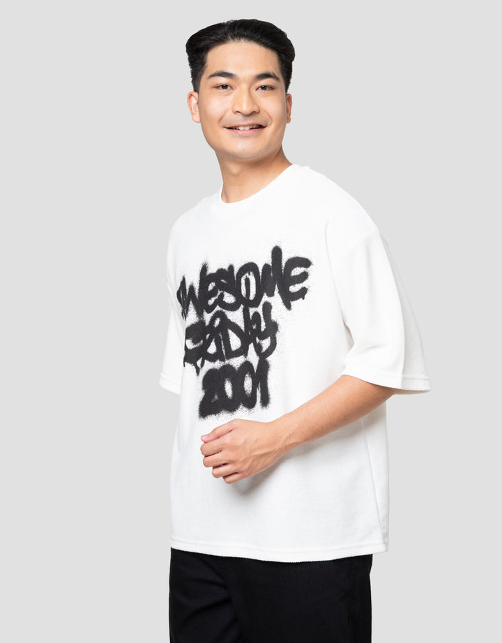 Nevada French Terry Kaos Oversize Pria