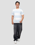 Nevada Stripe Yarndyed Stripes Kaos Pria