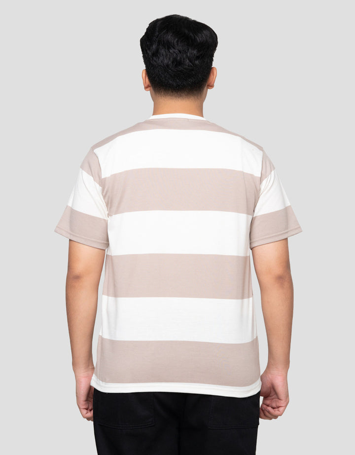 Nevada Stripe Yarndyed Kaos Pria