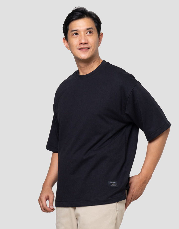 Nevada Babyterry Plain Kaos Oversize Pria