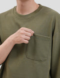 Nevada Texture Pocket Kaos Oversize Pria