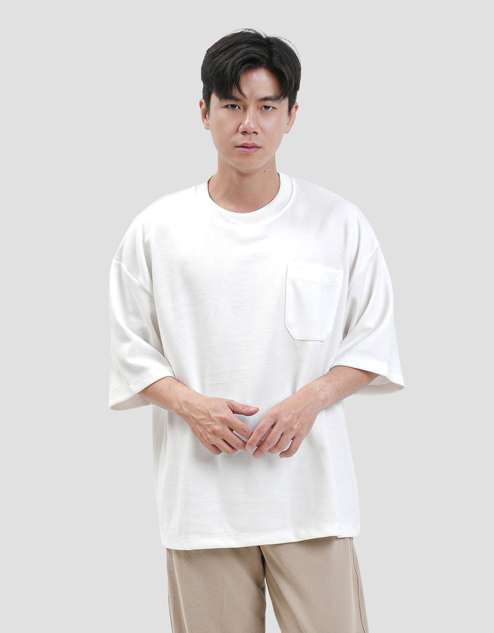 Nevada Texture Pocket Kaos Oversize Pria