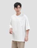 Nevada Texture Pocket Kaos Oversize Pria