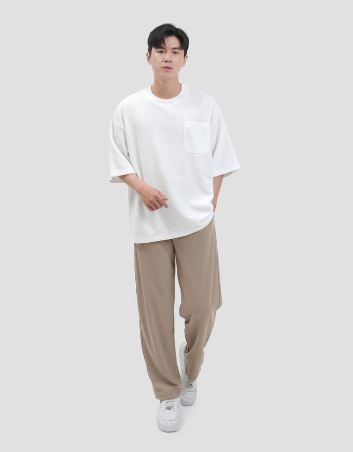 Nevada Texture Pocket Kaos Oversize Pria