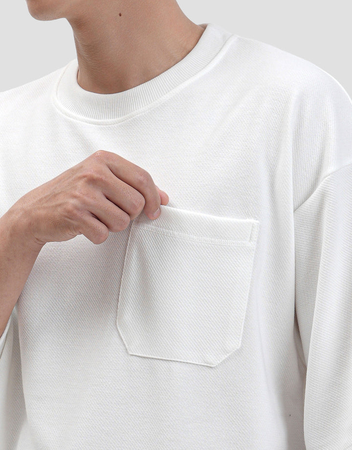 Nevada Texture Pocket Kaos Oversize Pria
