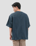 Nevada Danball Plain Kaos Oversize Pria