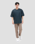 Nevada Danball Plain Kaos Oversize Pria
