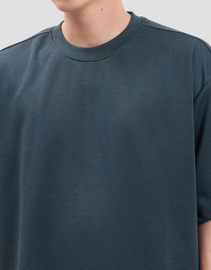 Nevada Danball Plain Kaos Oversize Pria