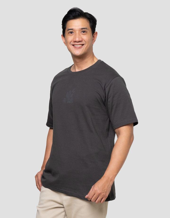 Nevada Hd Print Moon Kaos Pria