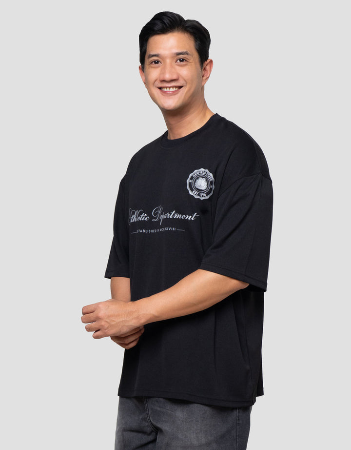 Nevada Pr Oversized Polymesh Garfield - Style Kaos Oversize Pria