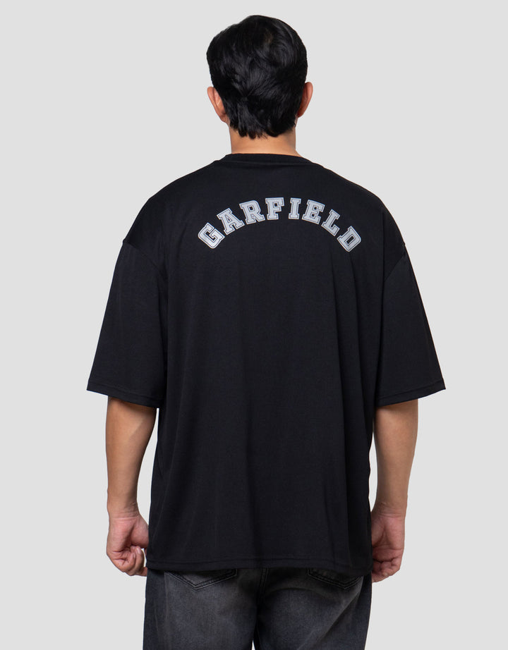 Nevada Pr Oversized Polymesh Garfield - Style Kaos Oversize Pria