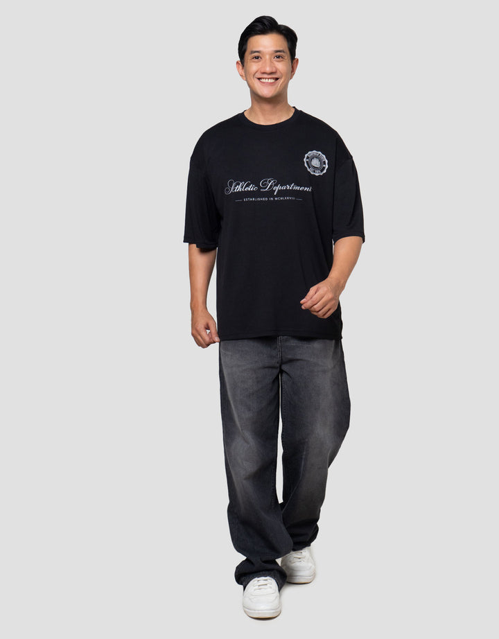 Nevada Pr Oversized Polymesh Garfield - Style Kaos Oversize Pria