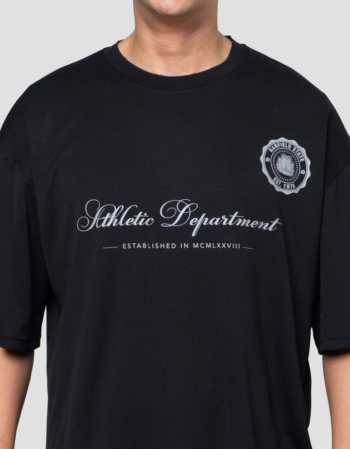 Nevada Pr Oversized Polymesh Garfield - Style Kaos Oversize Pria