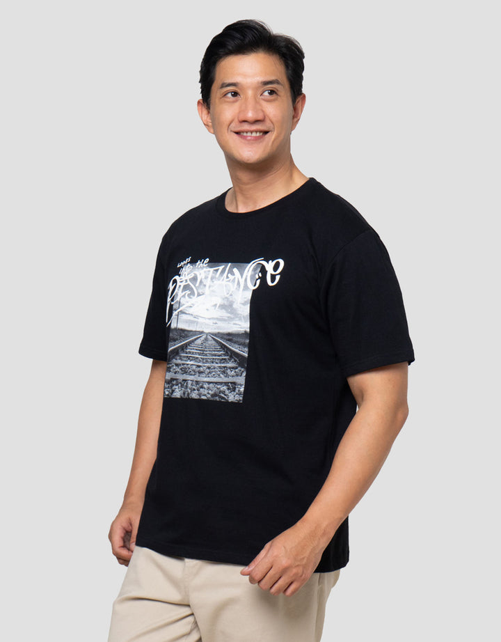 Nevada Gravity Puff - Style Lane Kaos Pria