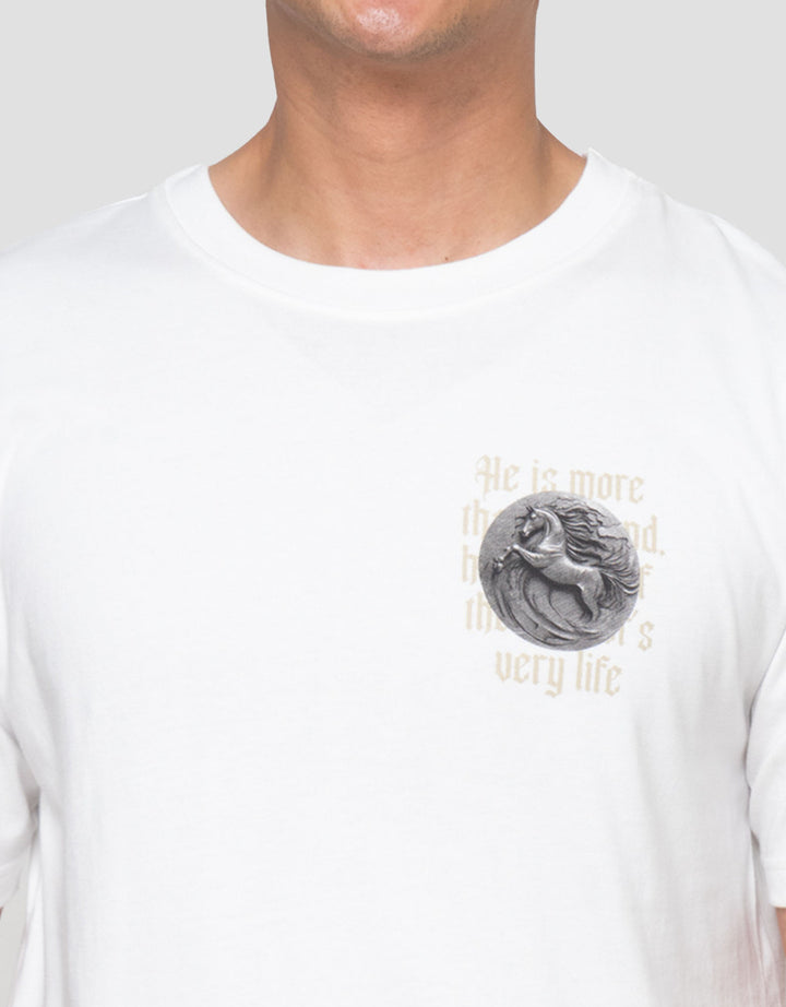 Nevada Horse Backprint - Style Life Kaos Pria