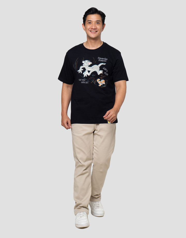 Nevada Wb Tom And Jerry Catch Me Kaos Pria