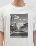 Nevada Theme Outdoor Photoprint Kaos Pria