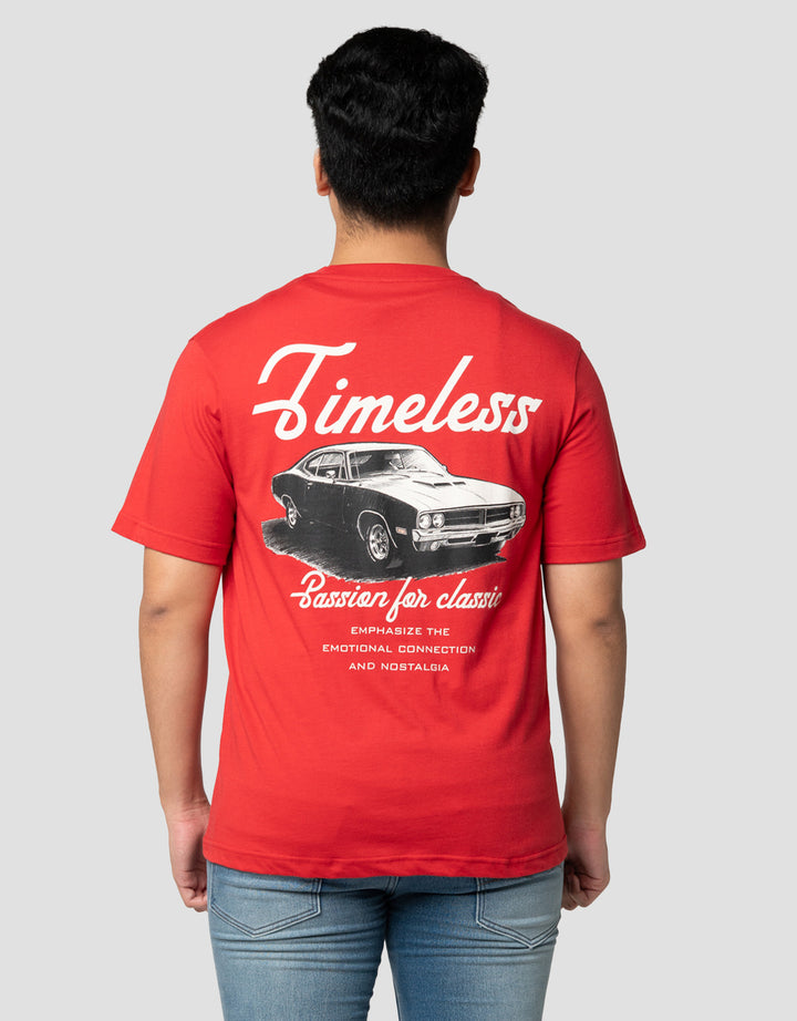 Nevada Photoprint Racing Theme Classic Kaos Pria