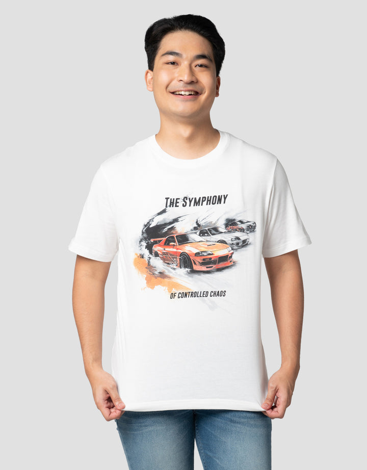 Nevada Print Racing Theme - Style Kaos Pria