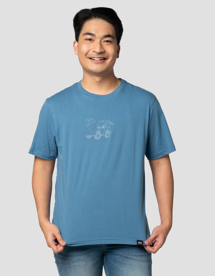 Nevada Hd Racing Car Kaos Pria