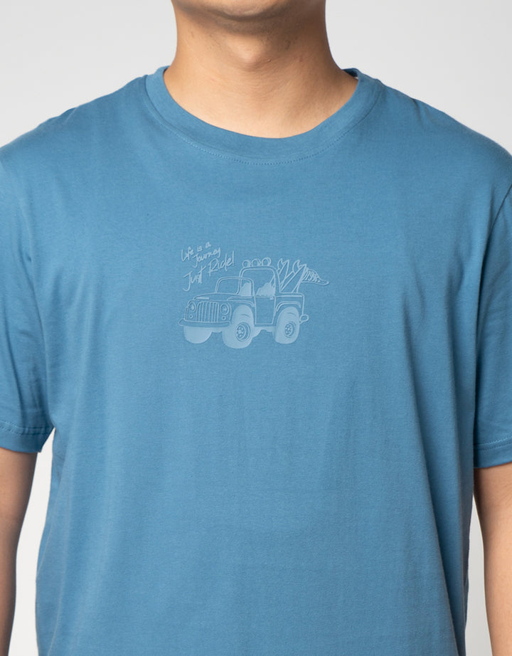 Nevada Hd Racing Car Kaos Pria