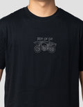 Nevada Print Hd Racing Kaos Pria