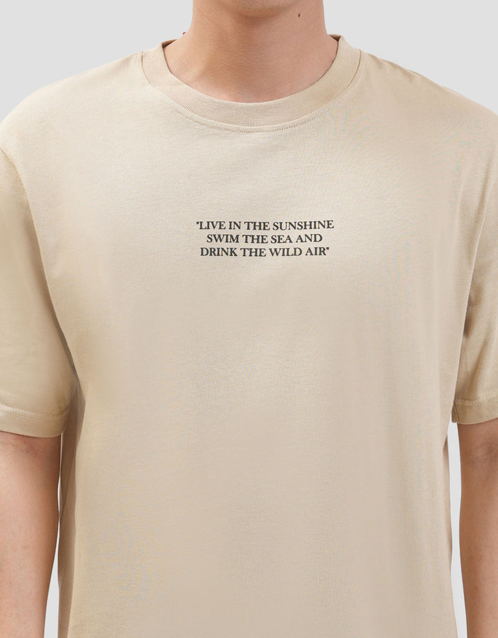 Nevada Summer Theme - Chill Culture Kaos Pria