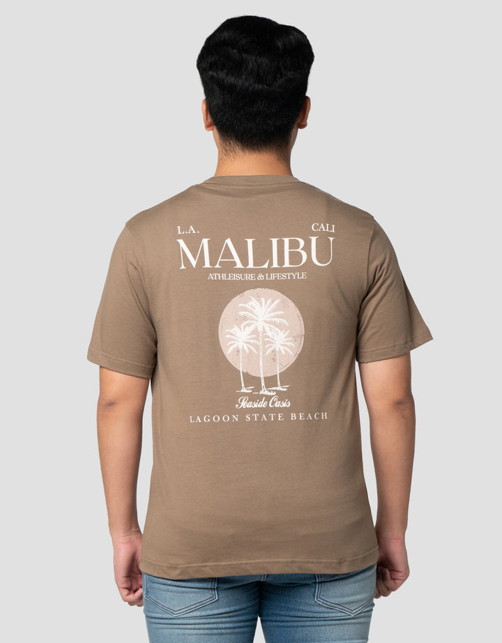 Nevada Summer Theme - Malibu Kaos Pria