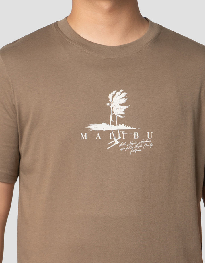 Nevada Summer Theme - Malibu Kaos Pria