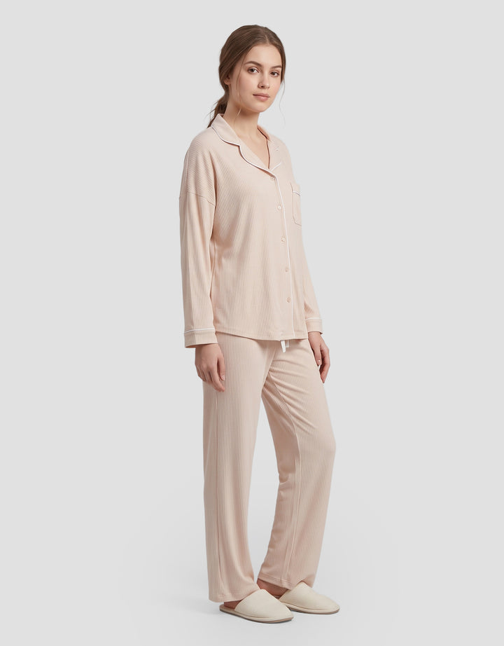 SHE'SENSE POCKET PAKAIAN SETELAN PIYAMA WANITA