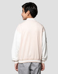 Nevada Knit Varsity With Embro La Jaket Anak Laki-laki