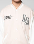 Nevada Knit Varsity With Embro La Jaket Anak Laki-laki