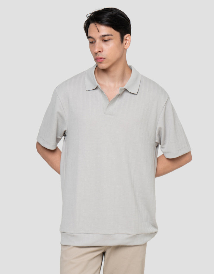 Cole Texture Sienna Knit Vneck Smart Fit Kaos Polo Pria
