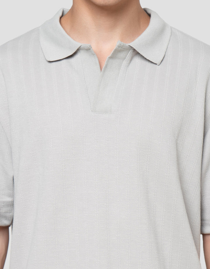 Cole Texture Sienna Knit Vneck Smart Fit Kaos Polo Pria