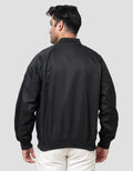 Cole Micro Basic Bomber Snap Button Pocket Jaket Pria