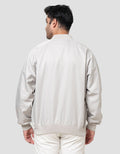 Cole Micro Basic Bomber Snap Button Pocket Jaket Pria