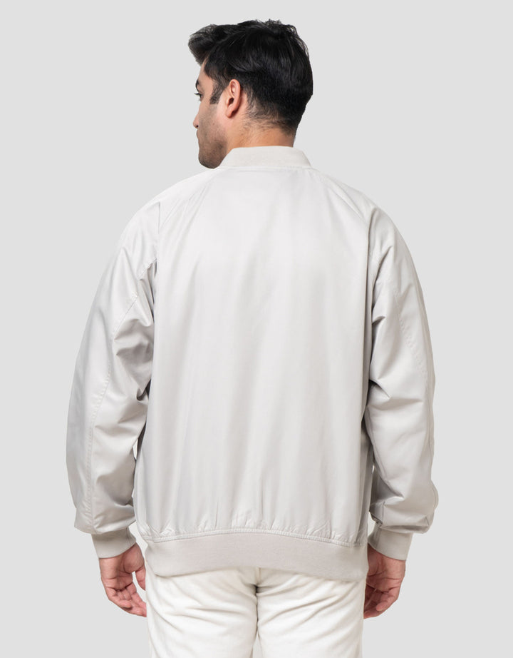 Cole Micro Basic Bomber Snap Button Pocket Jaket Pria