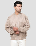 Cole Micro Basic Bomber Snap Button Pocket Jaket Pria