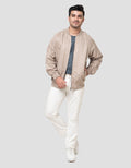 Cole Micro Basic Bomber Snap Button Pocket Jaket Pria