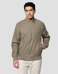 Cole Woven Linen Look Slub Jaket Pria