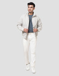 Cole Woven Herrinton Snap Button Jaket Pria