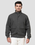 Cole Woven Herrinton Snap Button Jaket Pria