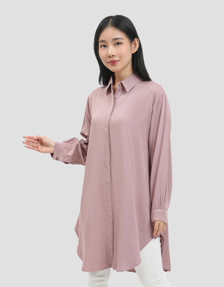 MxM Connexion Twill Tunik Rayon Kemeja Wanita