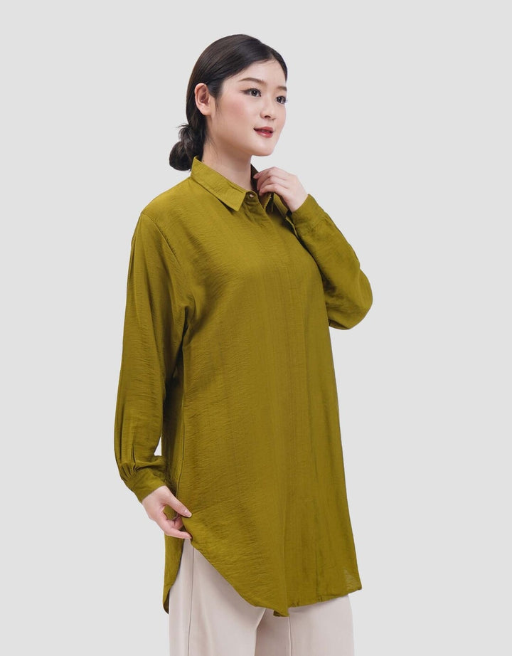 MxM Connexion Twill Tunik Kemeja Wanita